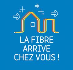 Logo la fibre arrive chez vous